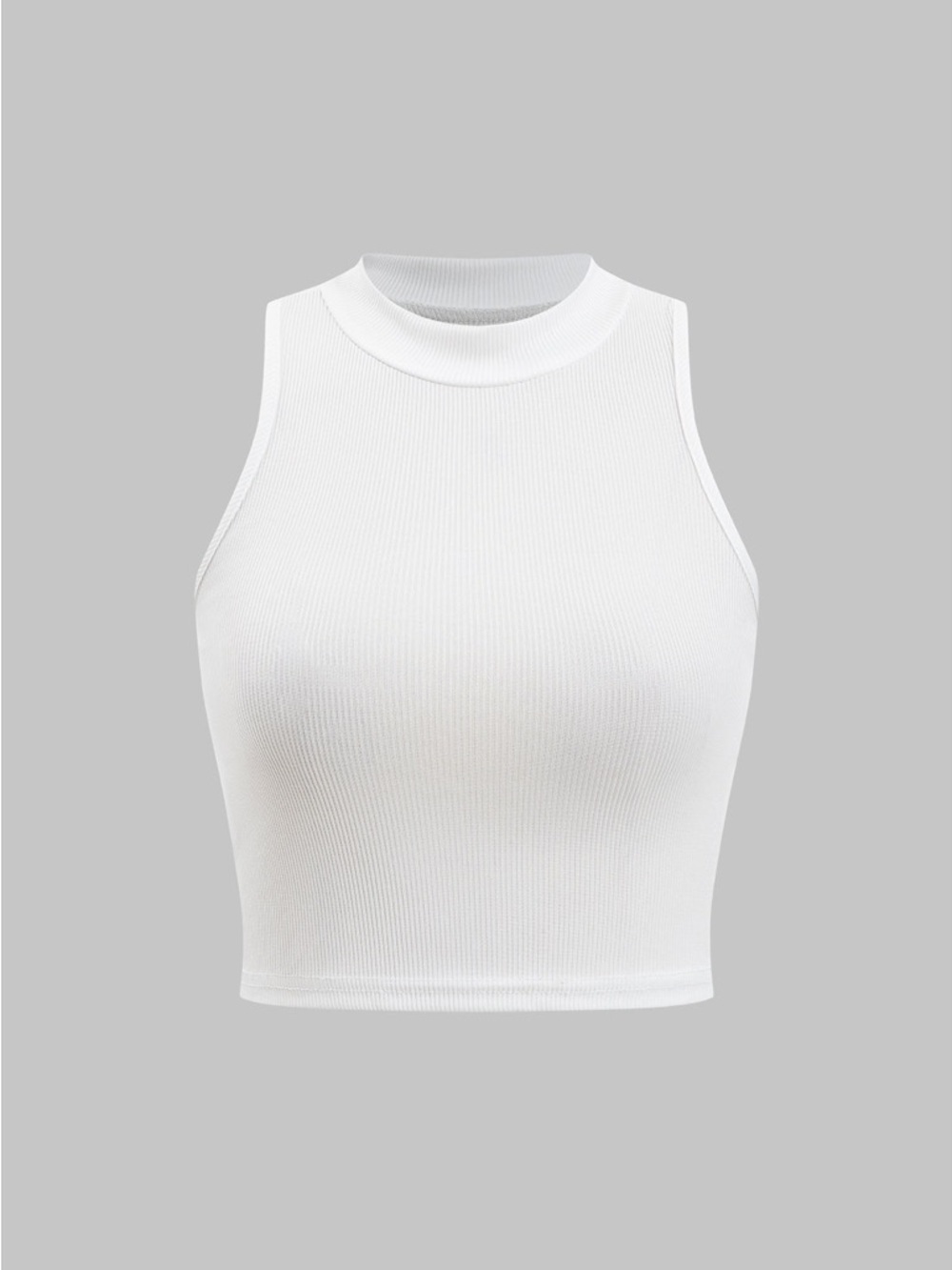 Micas Basic Textured Sleeveless Tank Top M CC18-6